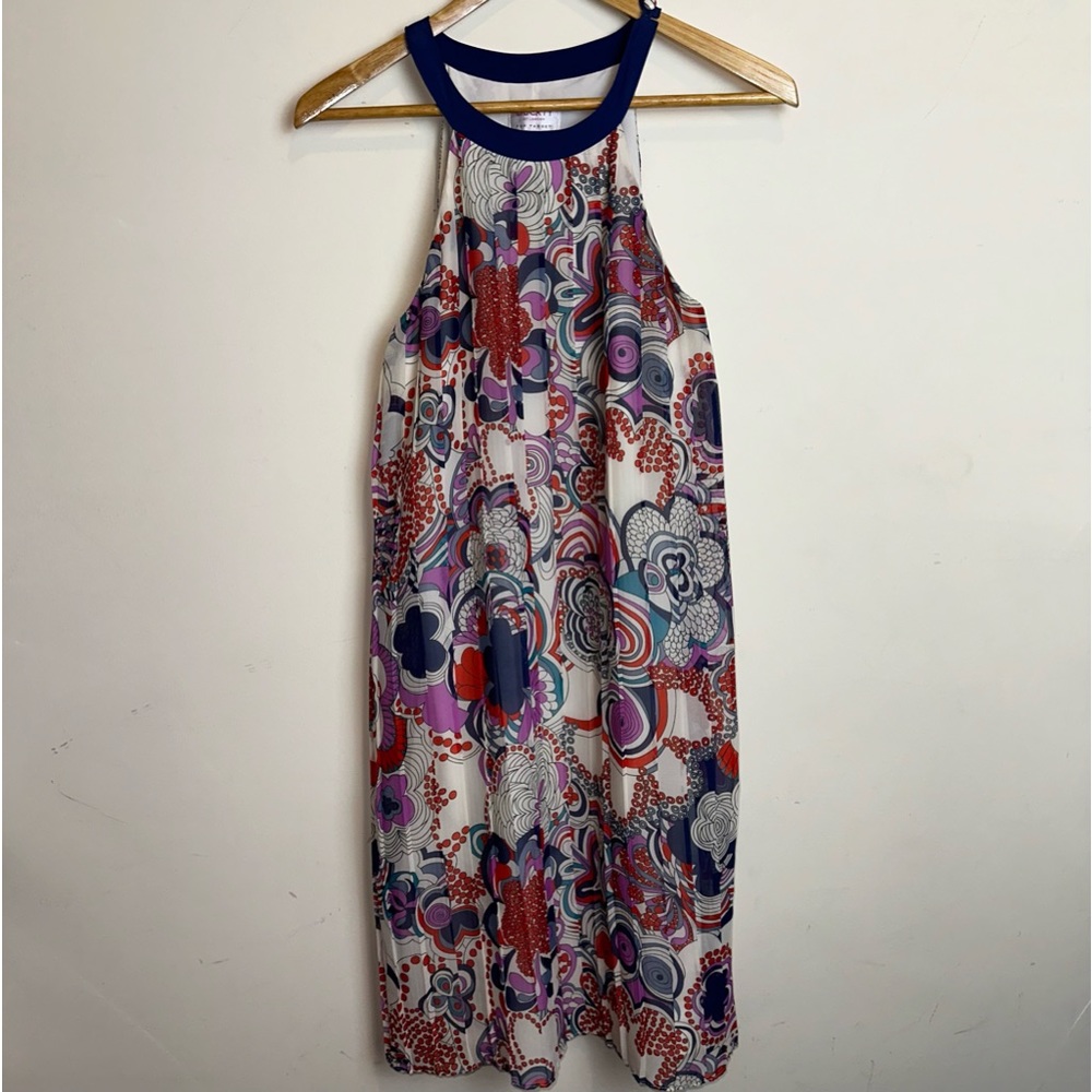 Liberty Of London For Target Women’s M Dress Size Pleated Swing Sleeveless Lined